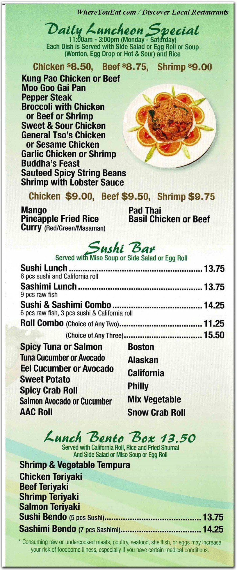 menu 8